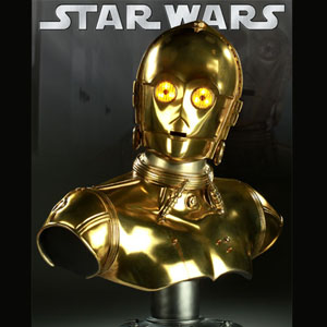 (예약마감) 스타워즈(Star wars) - C-3PO Life-size Bust
