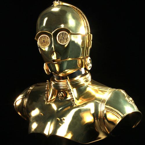 (예약마감) C-3PO Life-size Bust - Special Edition 한정판/ 스타워즈(Star Wars)