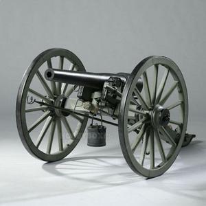 U.S. 3-inch Parrott Rifle - Civil War Cannon - 12인치 피규어용